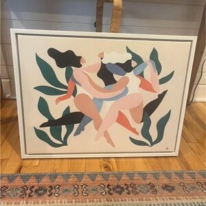 Abstract Maggie Stevenson Framed Canvas Art 18” x 24”